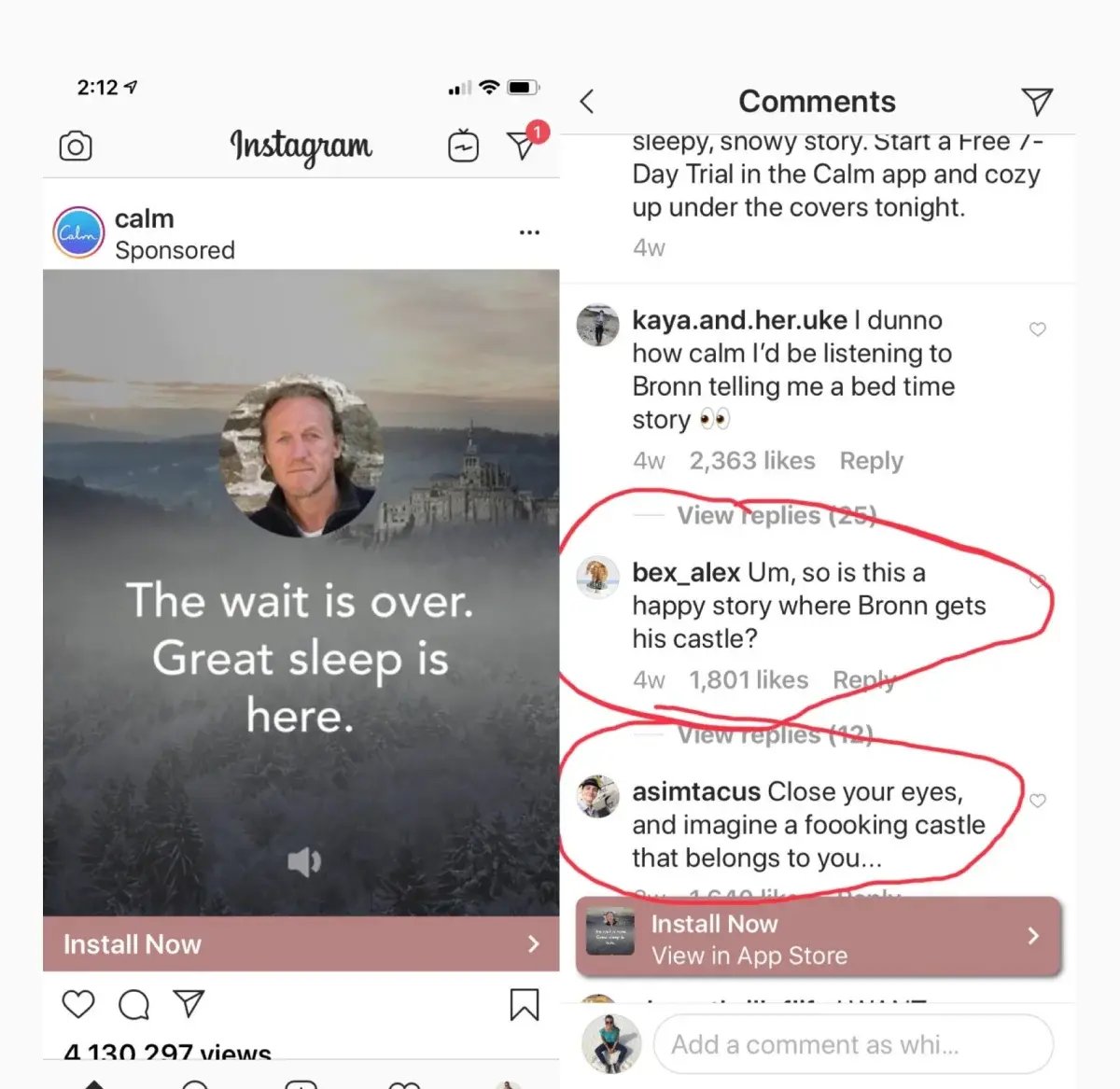 calm-influencer-example
